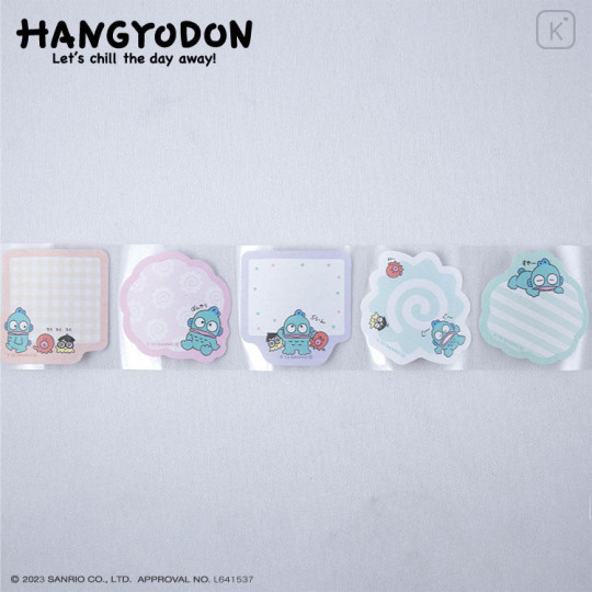 Japan Sanrio Masking Roll Sticker - Hangyodon - 2