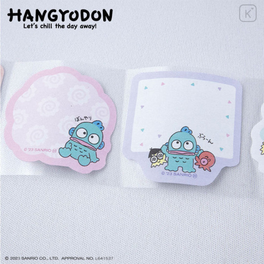 Japan Sanrio Masking Roll Sticker - Hangyodon - 4