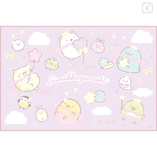 Japan San-X Cotton Napkin (L) - Sumikko Gurashi / Star Rainbow - 1