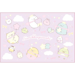 Japan San-X Cotton Napkin (L) - Sumikko Gurashi / Star Rainbow