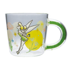 Japan Disney Glass Mug - Tinker Bell