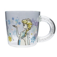 Japan Disney Glass Mug - Frozen / Elsa