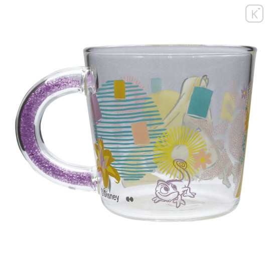 Japan Disney Glass Mug - Tangled / Rapunzel - 3