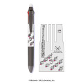 Japan Kirby FriXion Ball 3 Slim Color Multi Erasable Gel Pen - Kirby : Flag Raising Game - 1