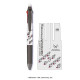 Japan Kirby FriXion Ball 3 Slim Color Multi Erasable Gel Pen - Kirby : Flag Raising Game