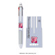 Japan Kirby FriXion Ball 3 Slim Color Multi Erasable Gel Pen - Kirby : Inhale