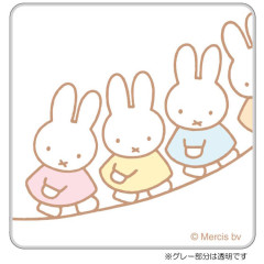 Japan Miffy Acrylic Coaster - Miffy / Line Up