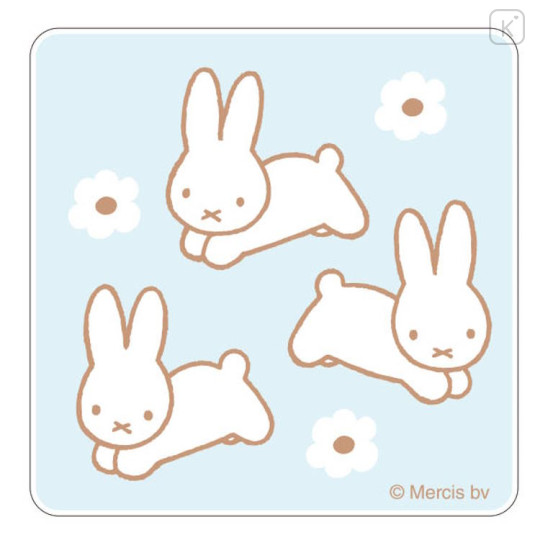 Japan Miffy Acrylic Coaster - Miffy / Blue Jumping - 1