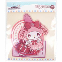 Japan Sanrio Vinyl Sticker Set - My Melody / Travel Lady