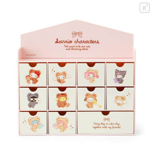 Japan Sanrio Original Sweets & Advent Chest - Teddy Bear - 2