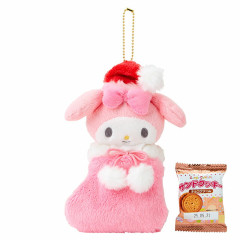 Japan Sanrio Original Cookie & Boot Mascot - My Melody / Christmas