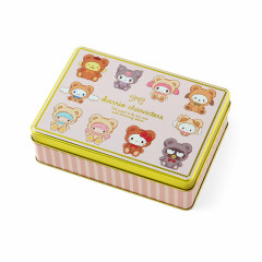 Japan Sanrio Original Biscuit & Can Case - Teddy Bear