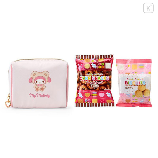 Japan Sanrio Original Sweets & Pouch - My Melody / Teddy Bear - 5