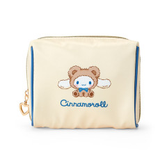 Japan Sanrio Original Sweets & Pouch - Cinnamoroll / Teddy Bear