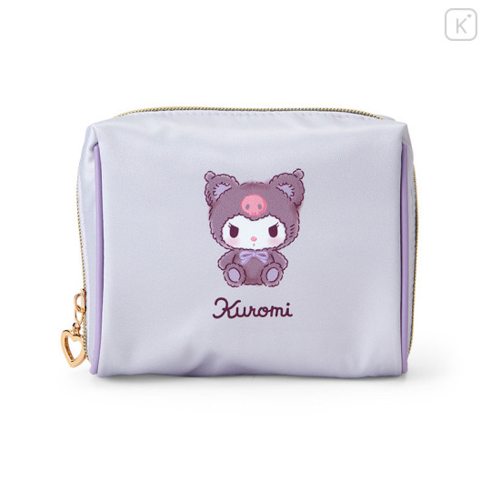 Japan Sanrio Original Sweets & Pouch - Kuromi / Teddy Bear - 1