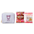 Japan Sanrio Original Sweets & Pouch - Kuromi / Teddy Bear - 5