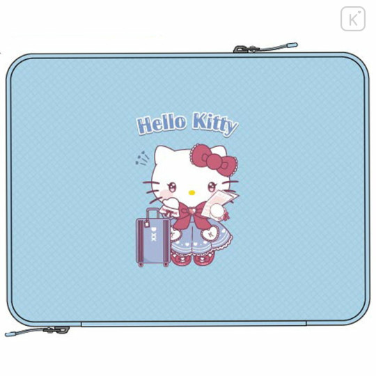 Japan Sanrio Clothing Compression Bag - Hello Kitty / Travel Lady - 1