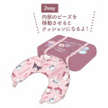 Japan Sanrio 2 Way Neck Pillow Cushion - Characters / Pink - 3