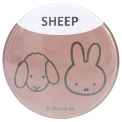 Japan Miffy Can Badge Pin - Miffy / Animal Sheep