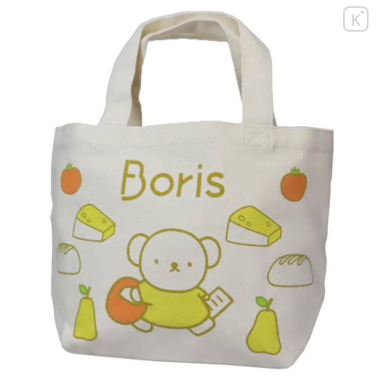 Japan Miffy Mini Tote Bag - Boris : Food - 1