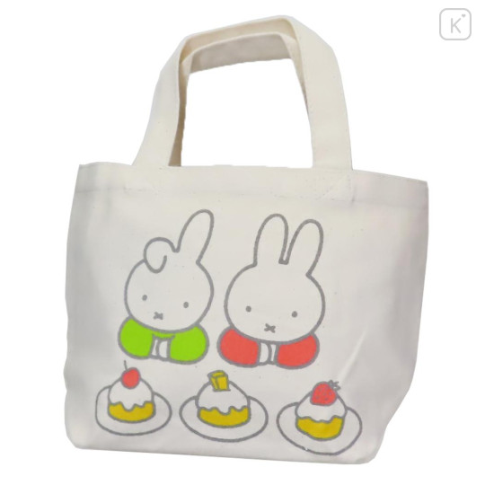 Japan Miffy Mini Tote Bag - Miffy / Cake - 1