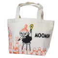 Japan Moomin Mini Tote Bag - Hattifatteners & Little My - 1