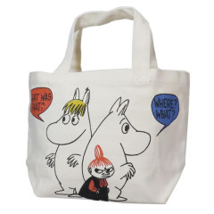 Japan Moomin Mini Tote Bag - Little My & Moomintroll / Questions