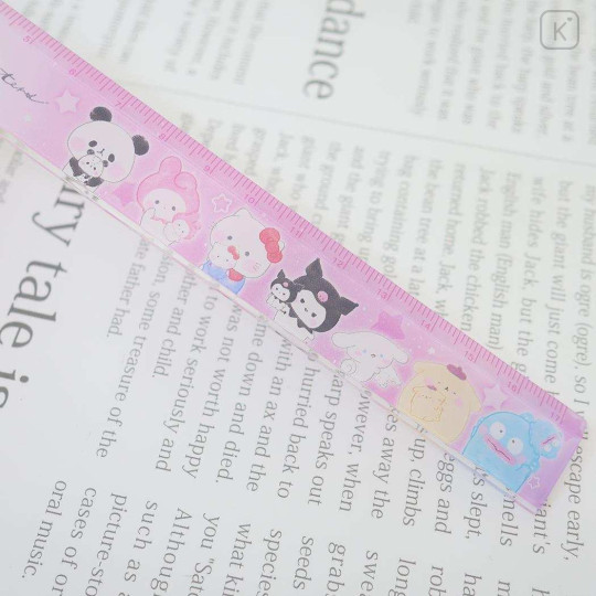 Japan Sanrio × Mochimochi Panda 17cm Ruler - Characters / Playing Doll - 2