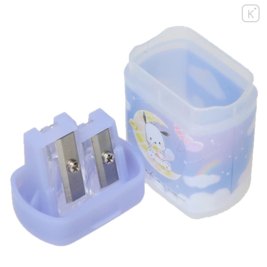 Japan Sanrio Pencil Sharpener - Pochacco / Moon Night Candy Party - 3