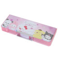 Japan Sanrio × Mochimochi Panda Double-sided Pencil Case - Characters / Playing Doll - 1