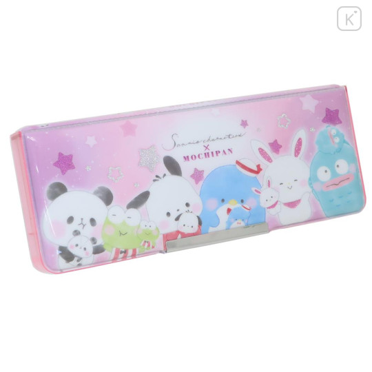 Japan Sanrio × Mochimochi Panda Double-sided Pencil Case - Characters / Playing Doll - 2