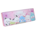 Japan Sanrio × Mochimochi Panda Double-sided Pencil Case - Characters / Playing Doll - 2