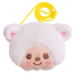 Japan Monchhichi Mascot Neck Pouch - Chamu