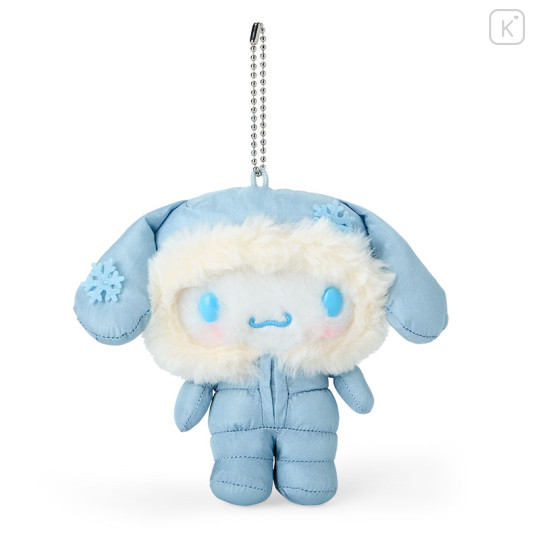 Japan Sanrio Original Mascot Holder - Cinnamoroll / Fluffy Puffy Winter - 1