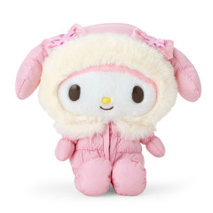 Japan Sanrio Original Plush Toy - My Melody / Fluffy Puffy Winter