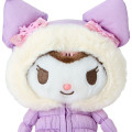 Japan Sanrio Original Plush Toy - Kuromi / Fluffy Puffy Winter - 3