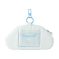 Japan Sanrio Original Face-shaped Pass Case - Cinnamoroll / Fluffy Puffy Winter - 2