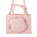 Japan Sanrio Original 2way Handbag - My Melody / Fluffy Puffy Winter - 2