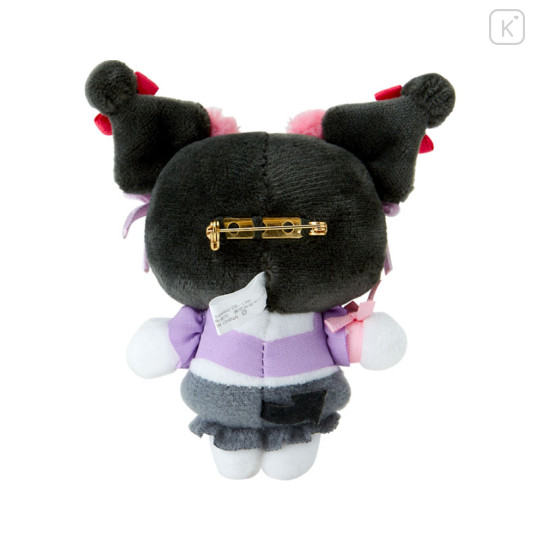 Japan Sanrio Original Mascot Brooch - Kuromi / Romantic Room - 2