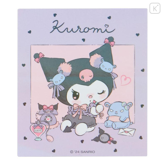 Japan Sanrio Original Sticker Set - Kuromi / Romantic Room - 4