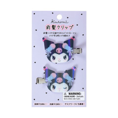 Japan Sanrio Original Bangs Clip - Kuromi / Romantic Room