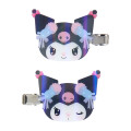 Japan Sanrio Original Bangs Clip - Kuromi / Romantic Room - 2