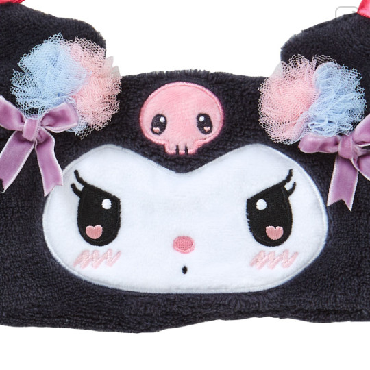 Japan Sanrio Original Hair Band - Kuromi / Romantic Room - 3