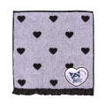 Japan Sanrio Original Petit Towel - Kuromi / Romantic Room - 1