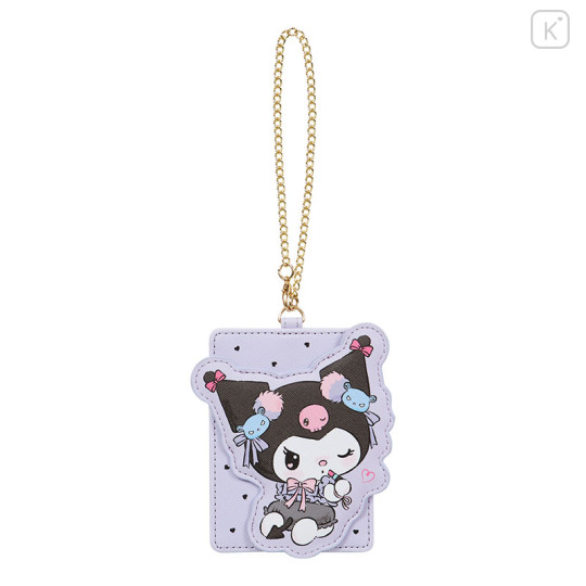 Japan Sanrio Original Pass Case - Kuromi / Romantic Room - 1