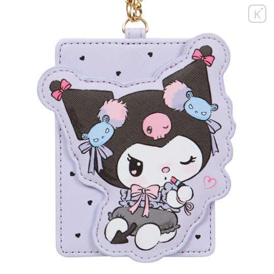 Japan Sanrio Original Pass Case - Kuromi / Romantic Room - 2