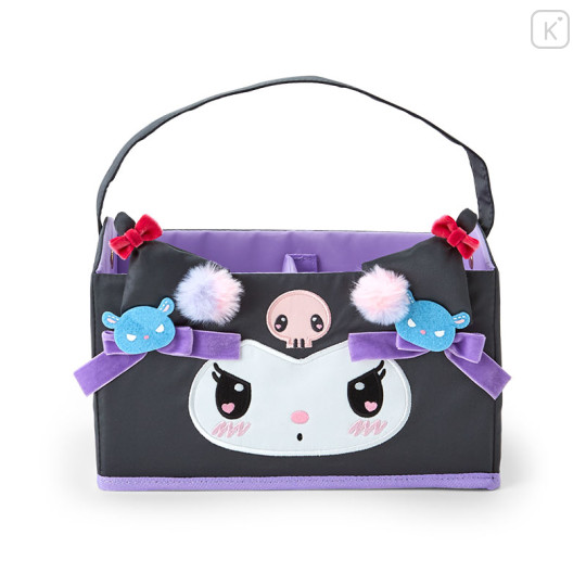 Japan Sanrio Original Cosmetic Box - Kuromi / Romantic Room - 1