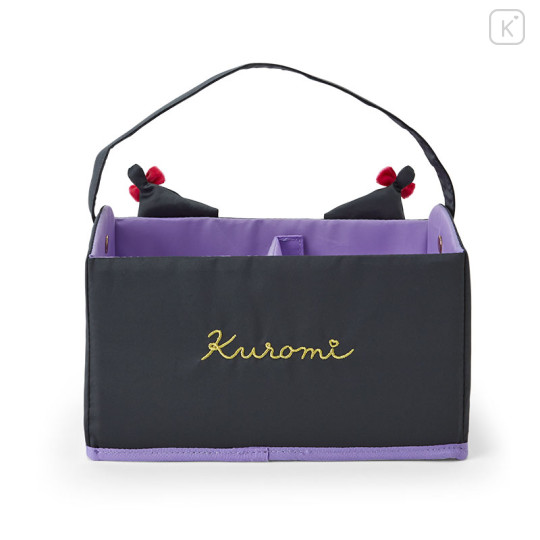 Japan Sanrio Original Cosmetic Box - Kuromi / Romantic Room - 2