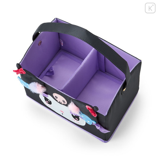 Japan Sanrio Original Cosmetic Box - Kuromi / Romantic Room - 3