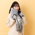 Japan Sanrio Original Plaid Volume Scarf - Cinnamoroll - 3